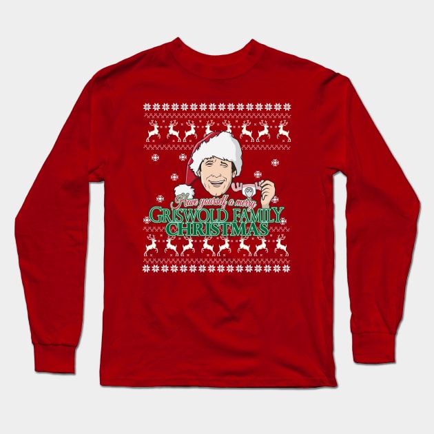 Have yourself a merry Griswold Family christmas Long Sleeve T-Shirt by kickpunch